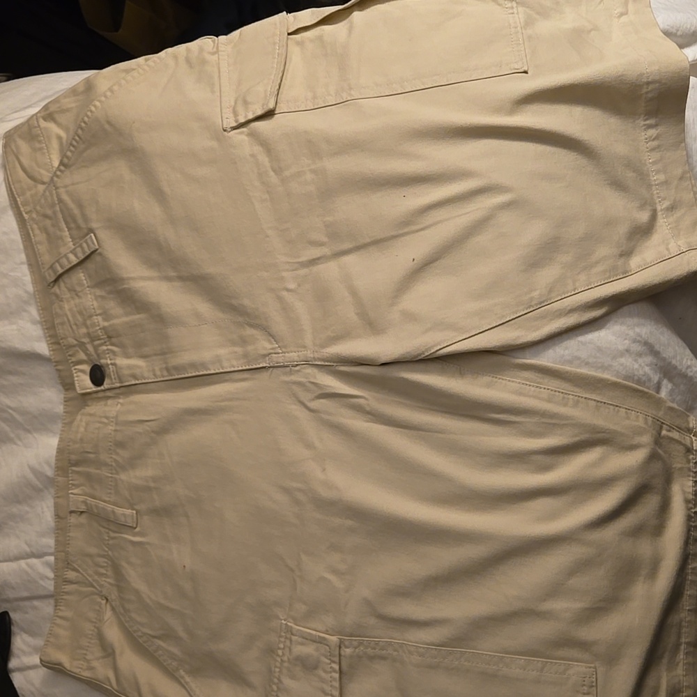 True Religion Beige Casual Shorts